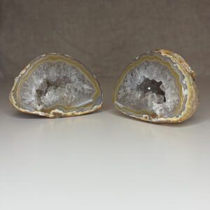 Agaat geode paar