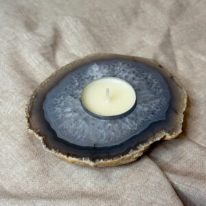 Agaat waxinelichthouder