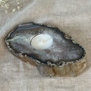 Agaat waxinelichthouder 5