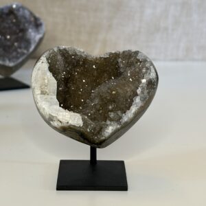 Amethist hartje op standaard 1