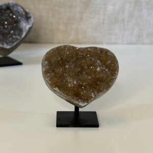 Amethist hartje op standaard 7