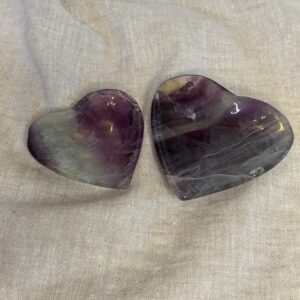 Fluoriet schaaltje hart 1