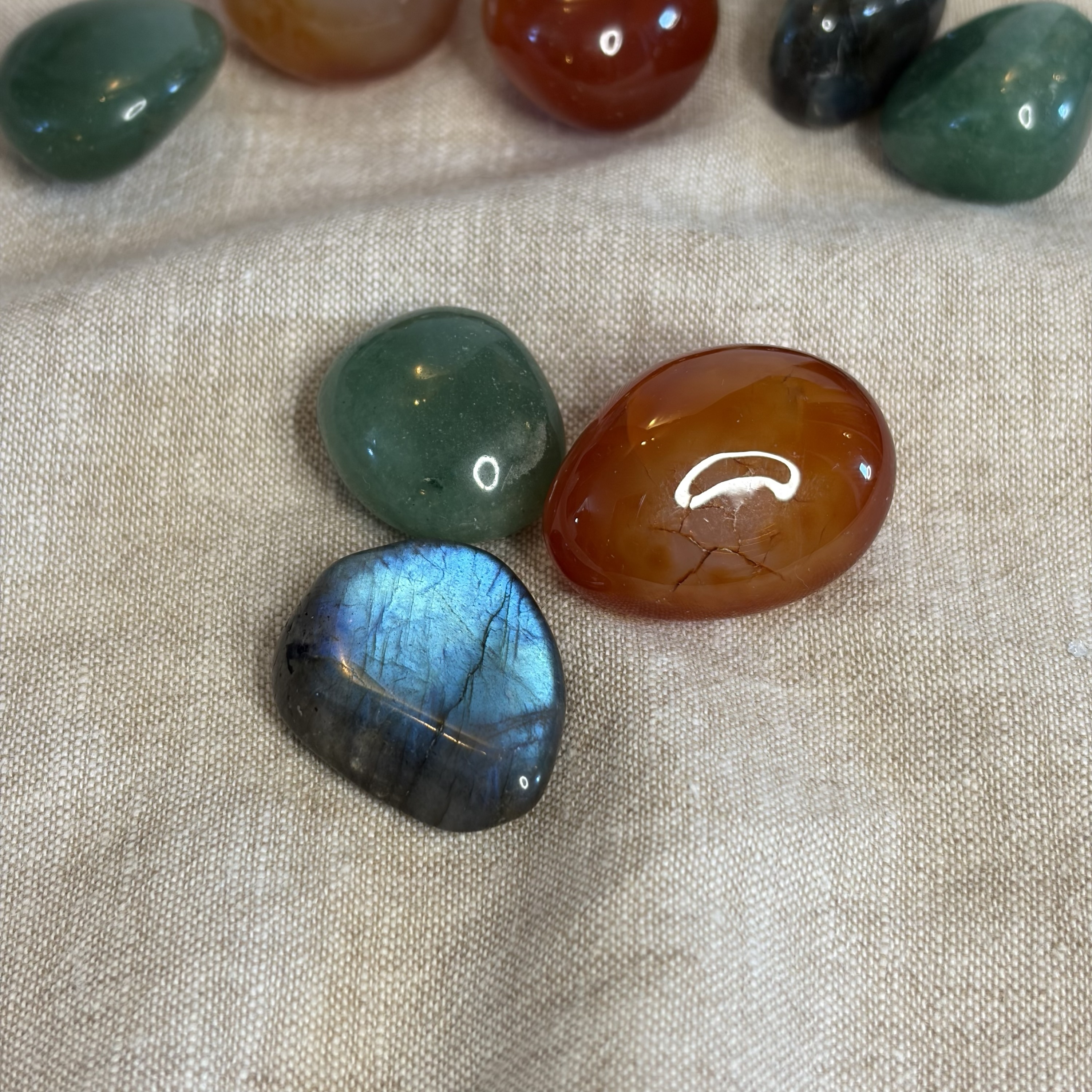 Trommelsteen set kracht & groei